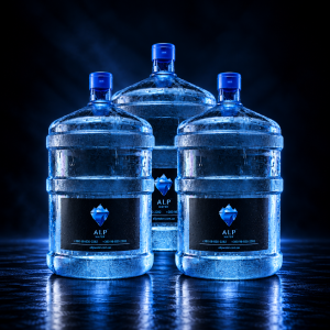 TM "ALP WATER" Мінералізована вода 18,9л - 3 бутлі води