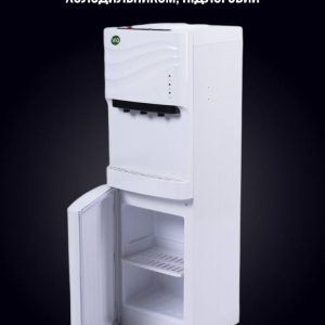 КУЛЕР ДЛЯ ВОДИ VIO Х903-FCF WHITE, З КОМПРЕСОРНИМ ОХОЛОДЖЕННЯМ І ХОЛОДИЛЬНИКОМ, ПІДЛОГОВИЙ