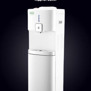 КУЛЕР ДЛЯ ВОДИ VIO X62-FCC WHITE З КОМПРЕСОРНИМ ОХОЛОДЖЕННЯМ І ШАФКОЮ, ПІДЛОГОВИЙ