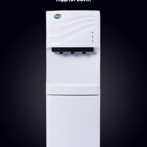 КУЛЕР ДЛЯ ВОДИ VIO Х903-FЕC WHITE, З ЕЛЕКТРОННИМ ОХОЛОДЖЕННЯМ І ШАФКОЮ, ПІДЛОГОВИЙ