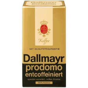 Мелена кава Dallmayr Prodomo Entcoffeiniert 500г