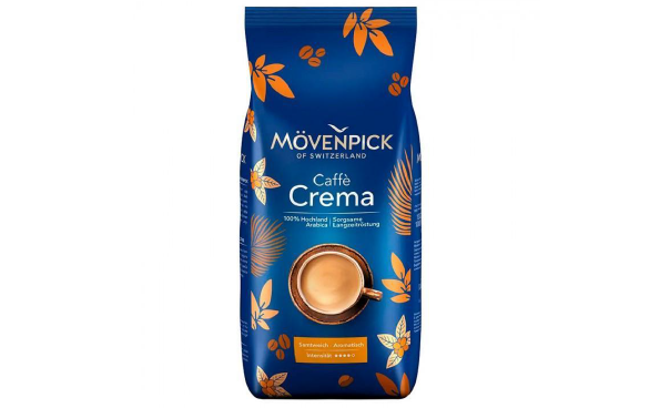 Кава в зернах Movenpick Crema 1000г