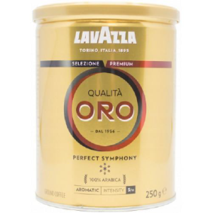 МЕТАЛ: Мелена кава Lavazza Qualita Oro 250г