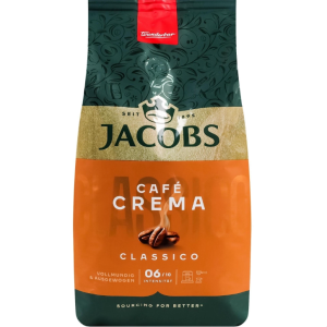 Кава Jacobs зерна, 1000г, Crema Classico