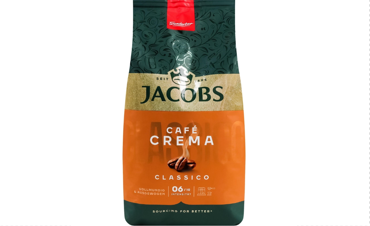 Кава Jacobs зерна, 1000г, Crema Classico