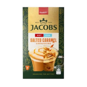JACOBS Instant Iced Cappuccino Salted Caramel | 8pcs