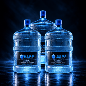 "ICEBERG" 18,9л - 3 бутлі води